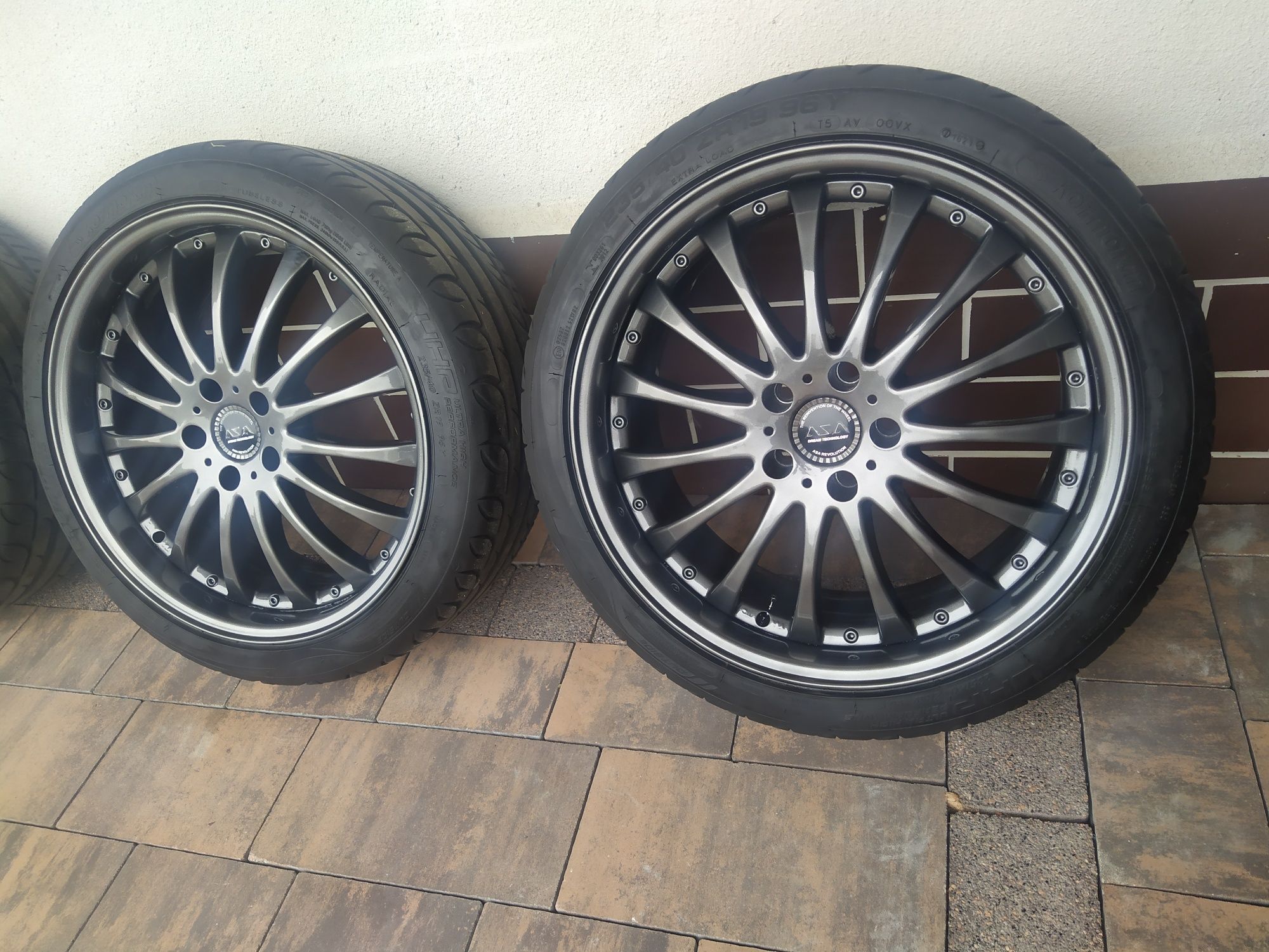 4 Felgi koła z oponami 19" 5x114.3 ET 30 Mazda Kia Hyundai Ford Toyota