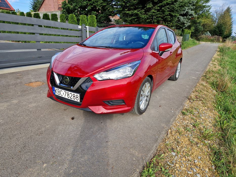 Nissan Micra 2017, benzyna 66 kW, ~43 000 km, bezwypadkowy