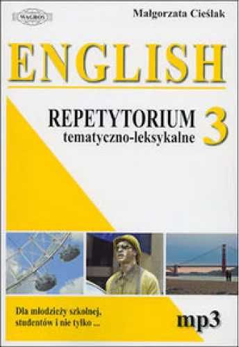 English. Repetytorium 3 tem - leks.+ MP3 WAGROS - Małgorzata Cieślak