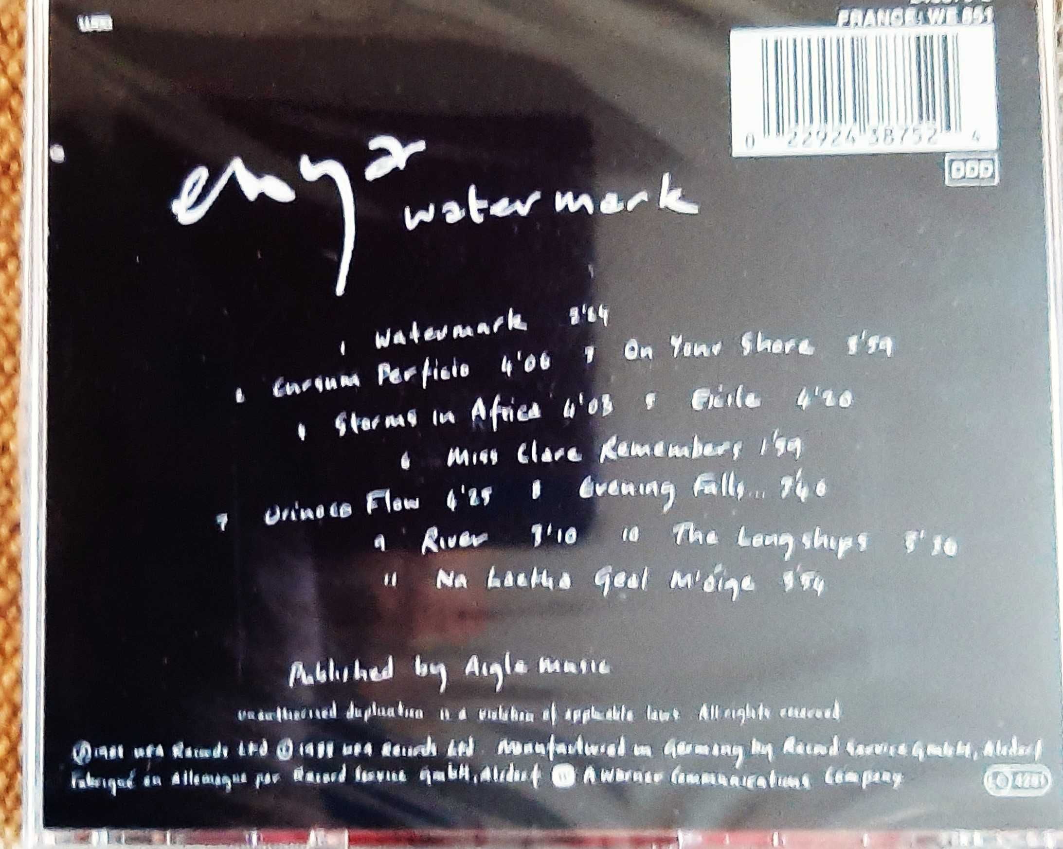 Polecam Wspaniały Album CD - ENYA  -z zespołu CLANNAD - Watermark