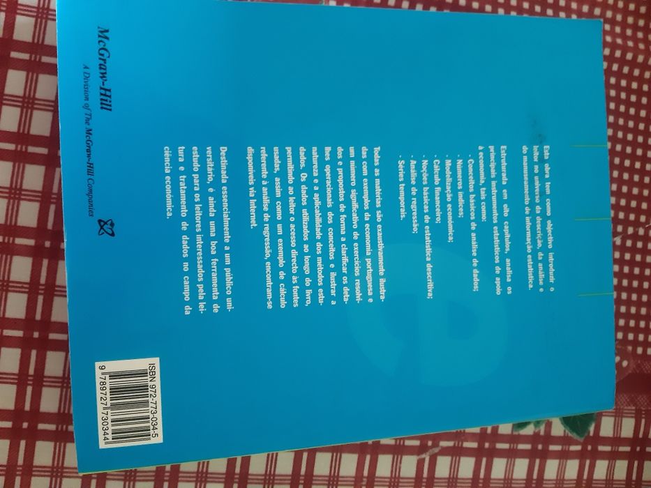 Livros de Probabilidades e Estatística