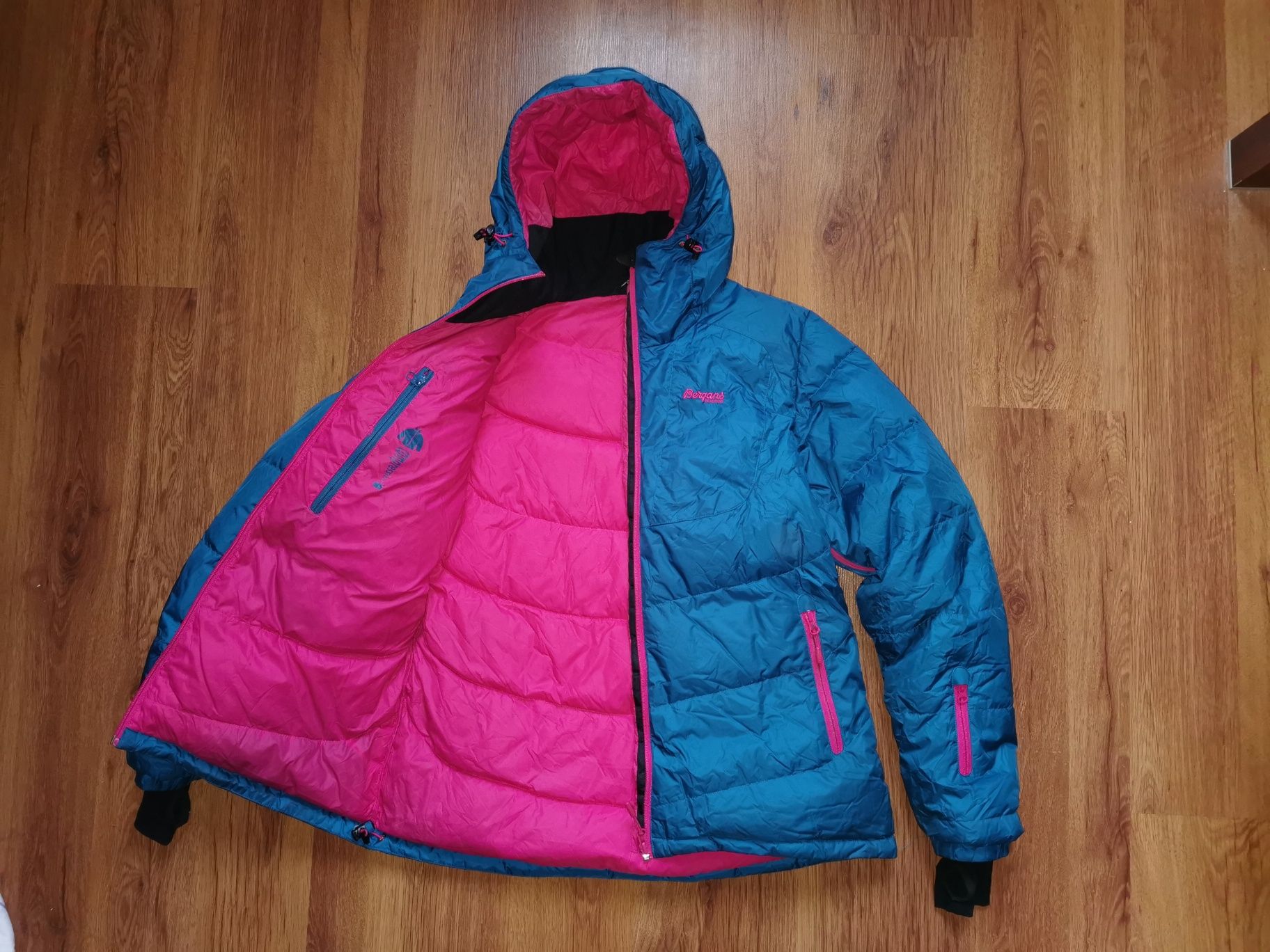 Bergans of Norway Sauda Down Pertex Shield gruba kurtka puchowa L