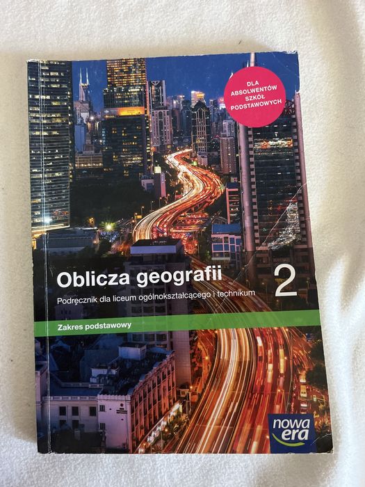 Oblicza geografii klasa 2 zakres podstawowy