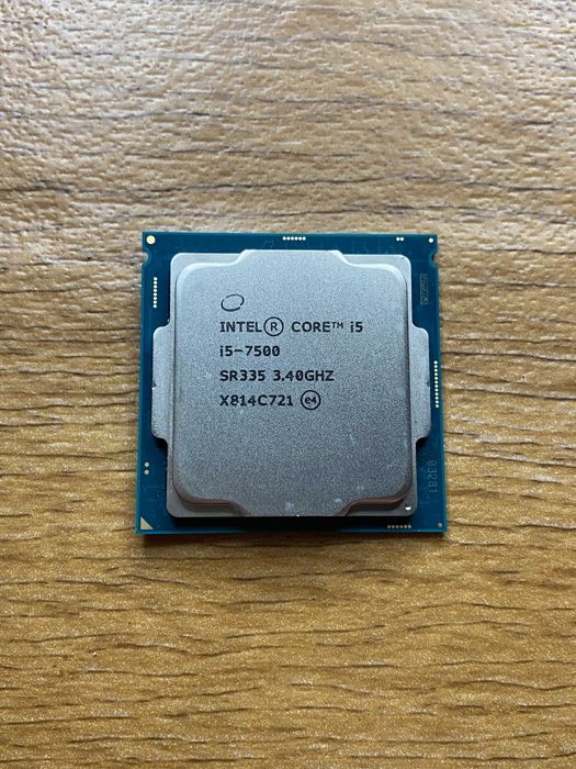 Процессор intel core i5 7500 4 ядра 3.8 Ггц частота идеал интел 1151
