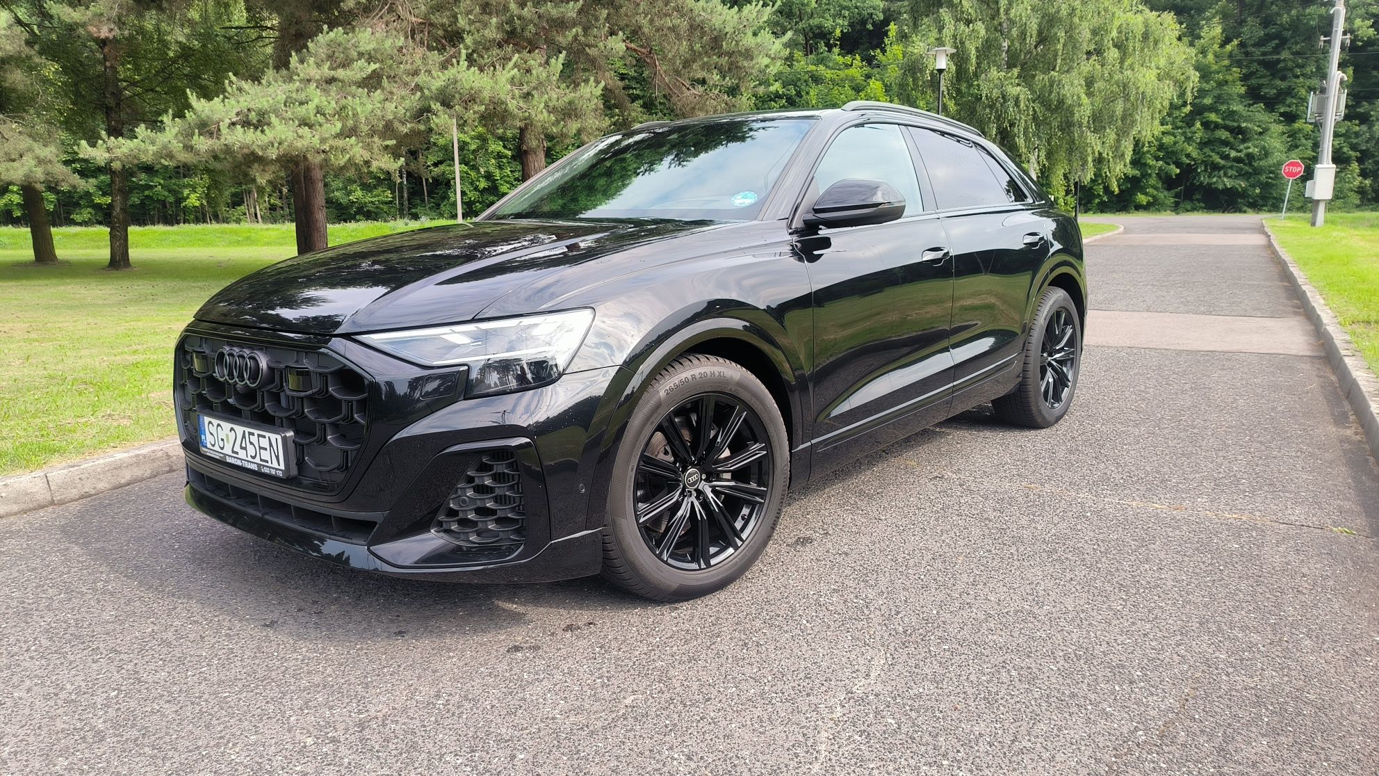 Wynajem Audi Q8 3.0benzyna 2025r,340km