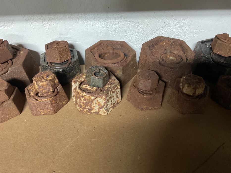 Pesos de balança vários tamanhos