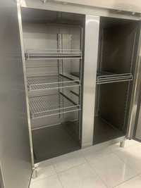 Armário frigorifico congelação em aço inox 2 portas - Usado