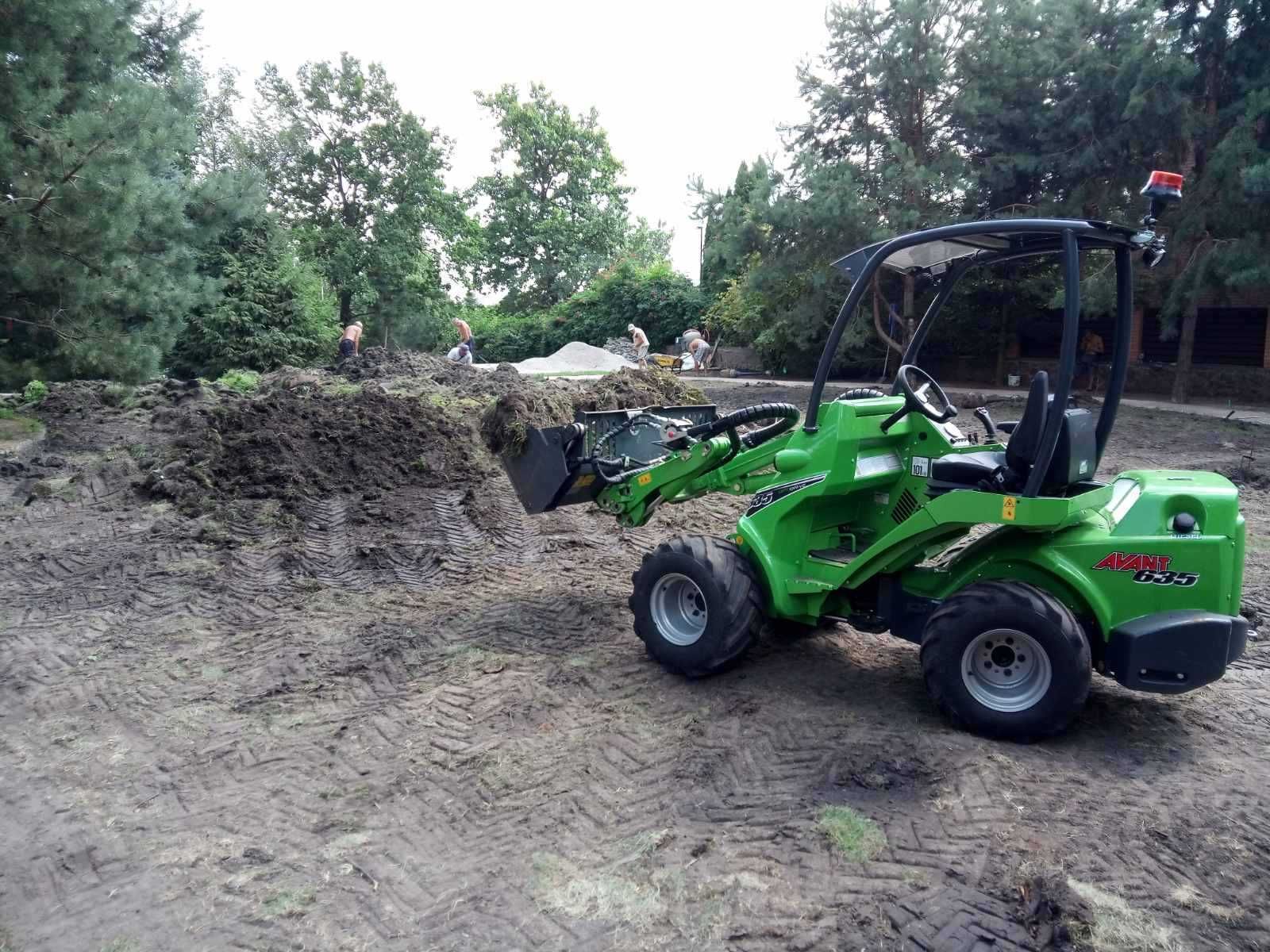 Оренда міні-навантажувача AVANT (Bobcat, Бобкет).