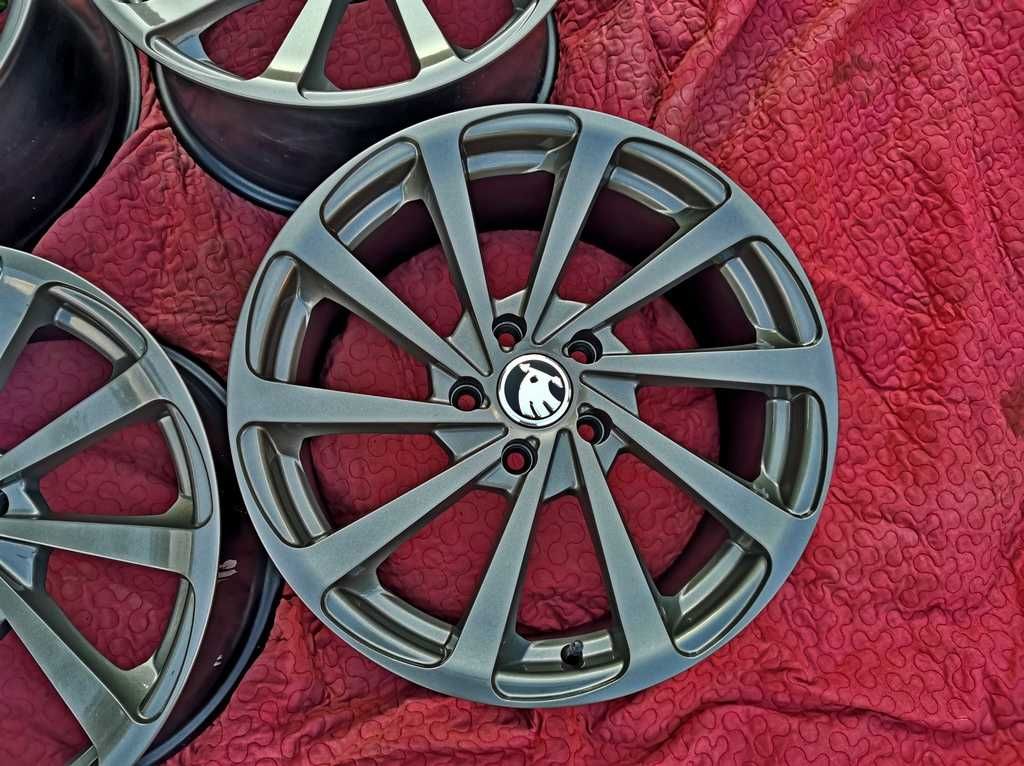 ALUFELGI 17' SKODA Superb OCTAVIA Kodiaq KAROQ Yeti ET35 - 5x112 igła