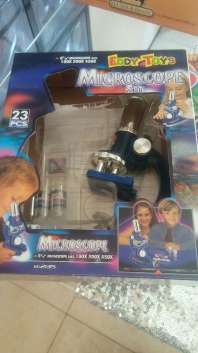 MikroskopGra planszowa, mikroskop dla dzieci Quiz ortograficzny Granny