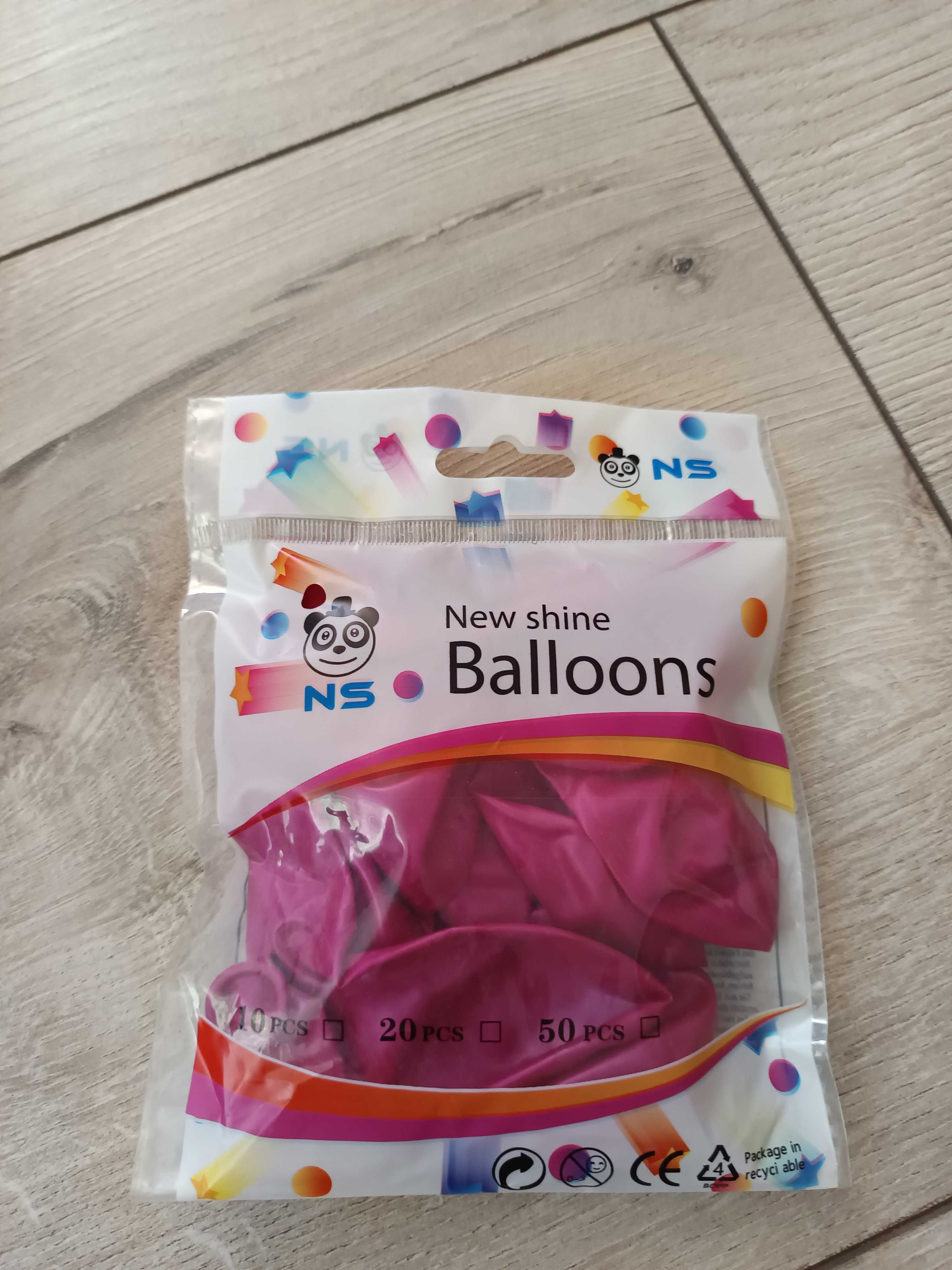 Balon 1 op. 10 szt wiele kolorów mix