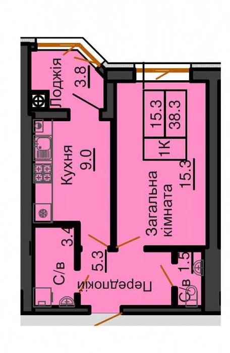 Є РОЗСТРОЧКА ‼️ Продаж чудової 1к квартири Софія Резиденс & Резиденція