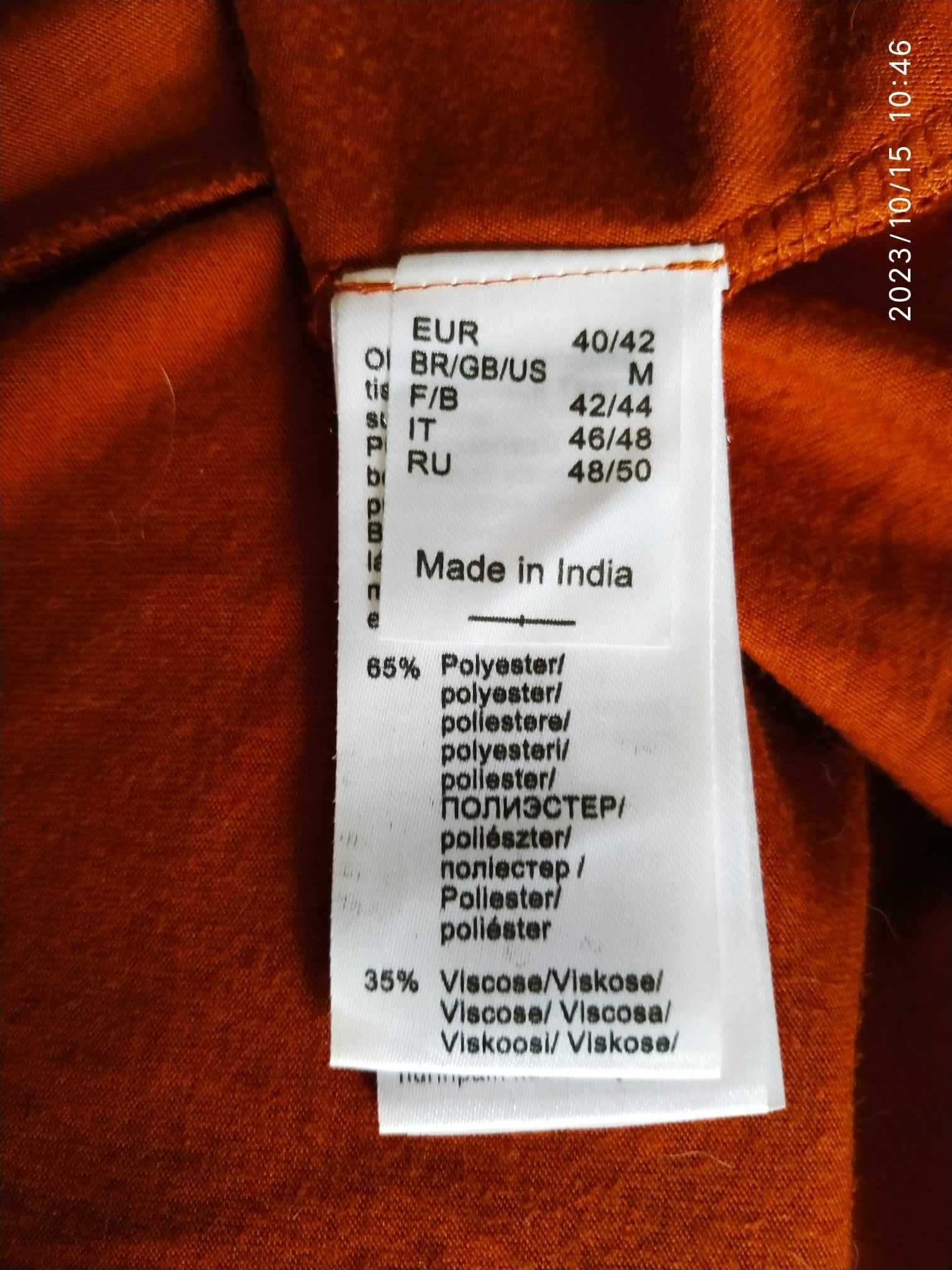 Sukienka tunika miedziana Rainbow 40/42 L/XL