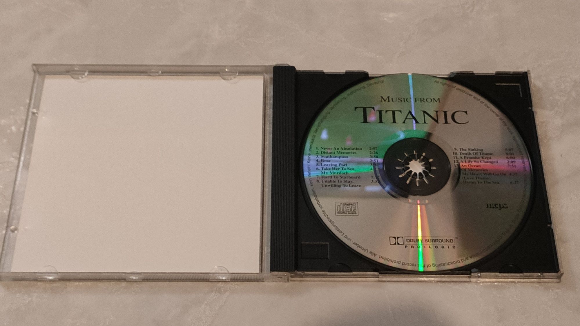 Music from Titanic