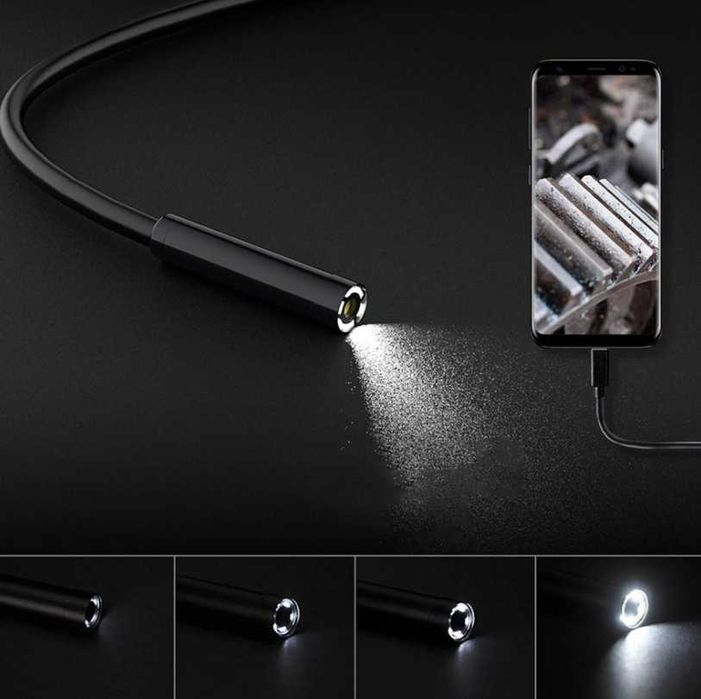 Endoskop Mini Kamera Inspekcyjna Endoskopowa Android USB-C - WYPRZEDAŻ