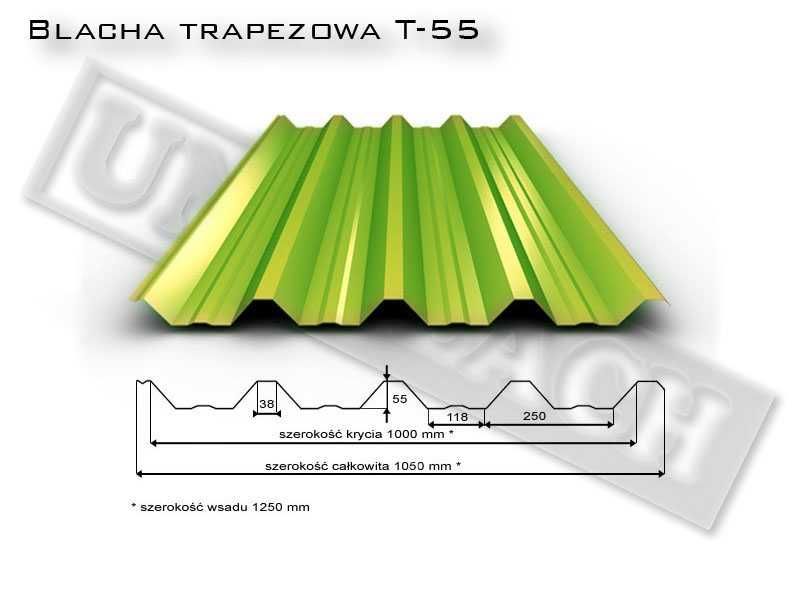 Blacha Blachodachówka Trapezowa Modułowa Trapez Producent Dost. Gratis