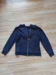 Bluza dresowa z kapturem rozpinana