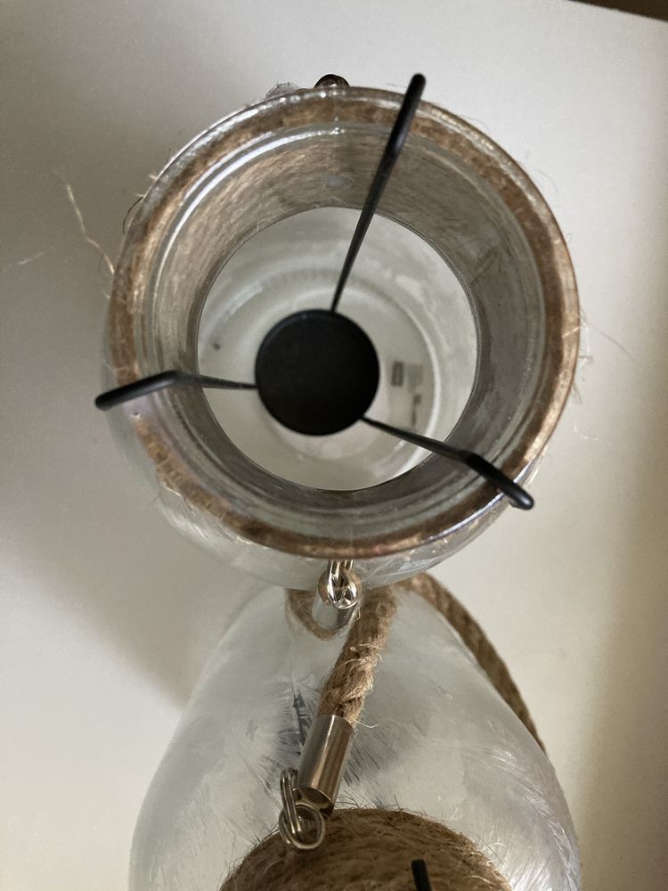 Dwa Lampiony na świeczkę tea light