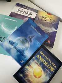 Zestaw książek o Aniołach +karty Anielskie