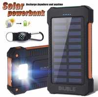 Solar Power Bank пауербанк солнечная батарея BIUBLE 900000mAh