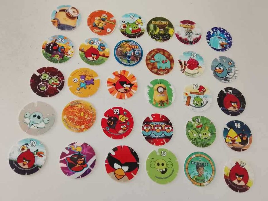 trinta tazos para coleçao