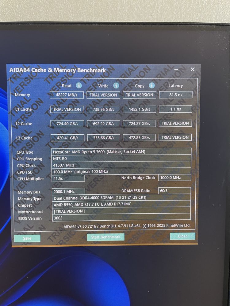 Kingston DDR4 16GB (2x8GB) 3600Mhz FURY Beast ОЗУ ОЗП