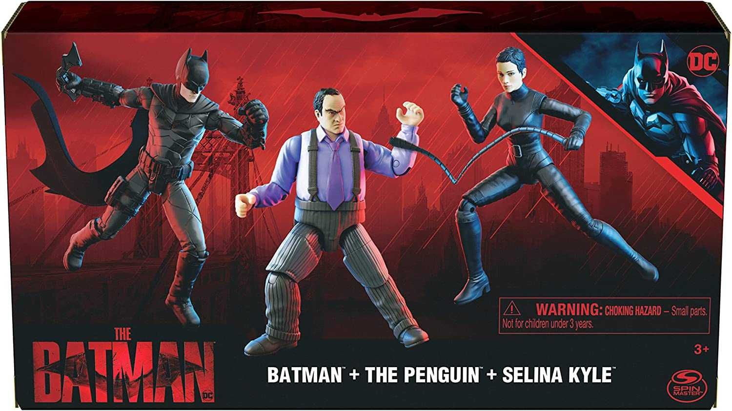 DC Comics Batman Selina Penguin Фигурки Бэтмен женщина кошка пигнвин