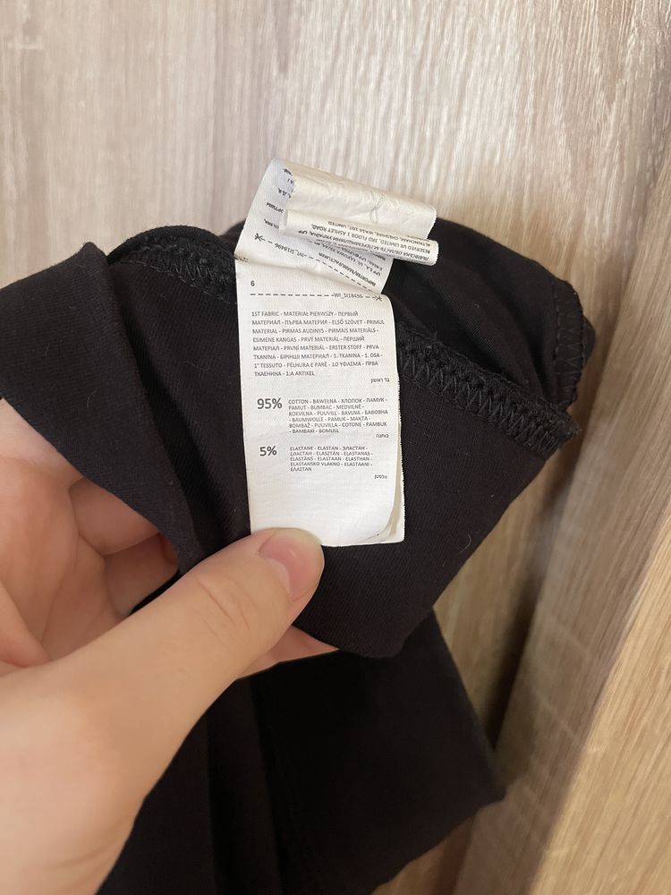 Czarne kolarki rozmiar XL sinsay Nowe
