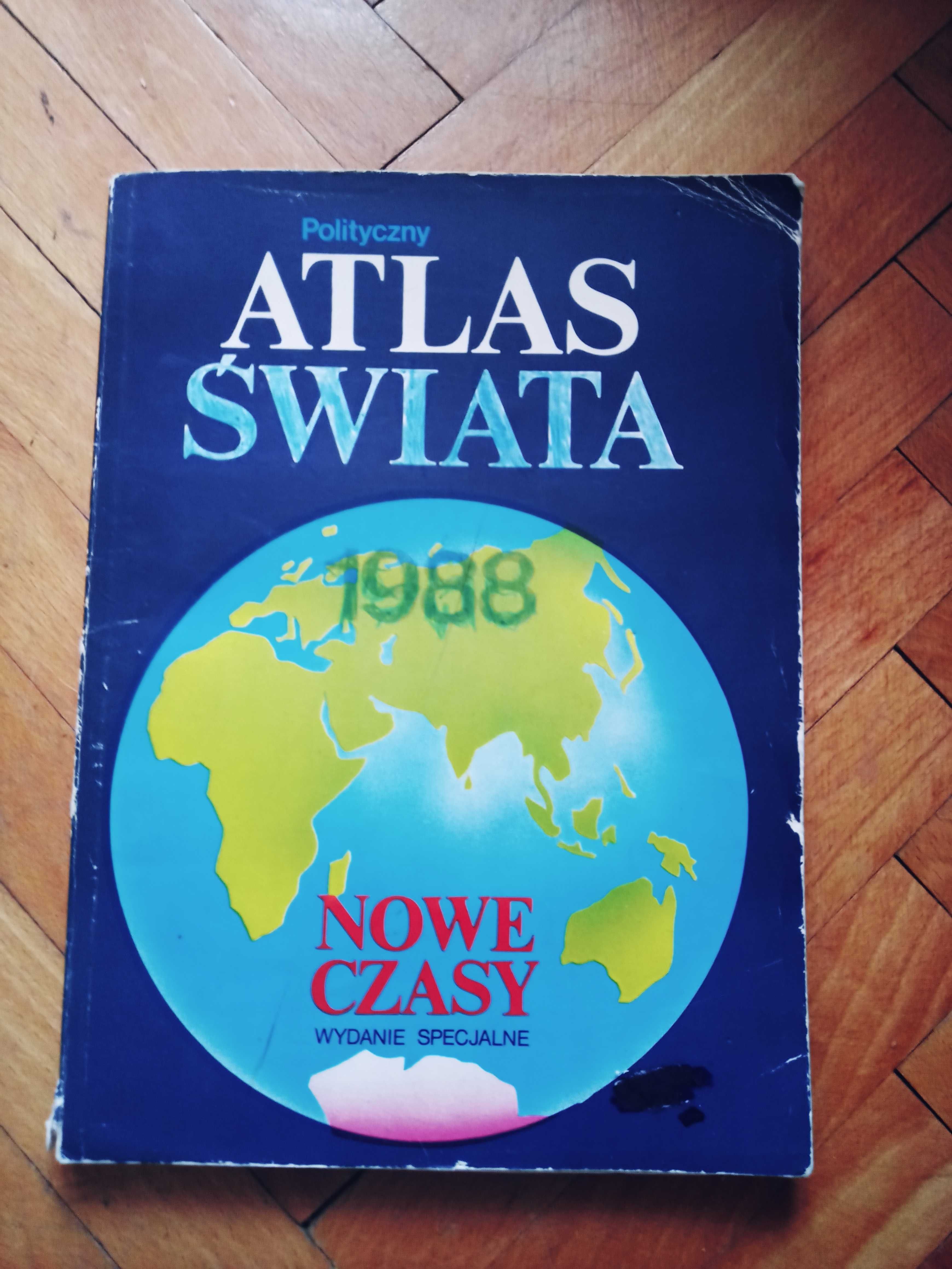 Polityczny Atlas Świata 1988, wydanie specjalne.