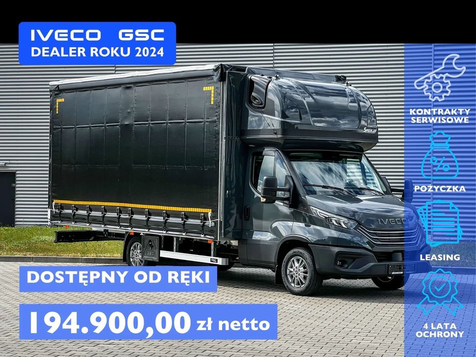 Iveco Daily 35S18H  3.0 180KM/MT 6/12EP/Sypialnia Spojkar/Dostępny od ręki