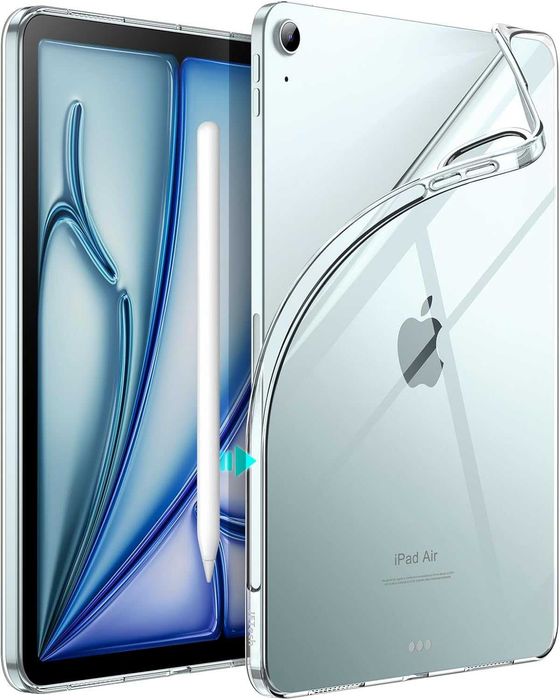 Etui dla iPad Air 11 Cala M3/M2, przezroczyste, JETech