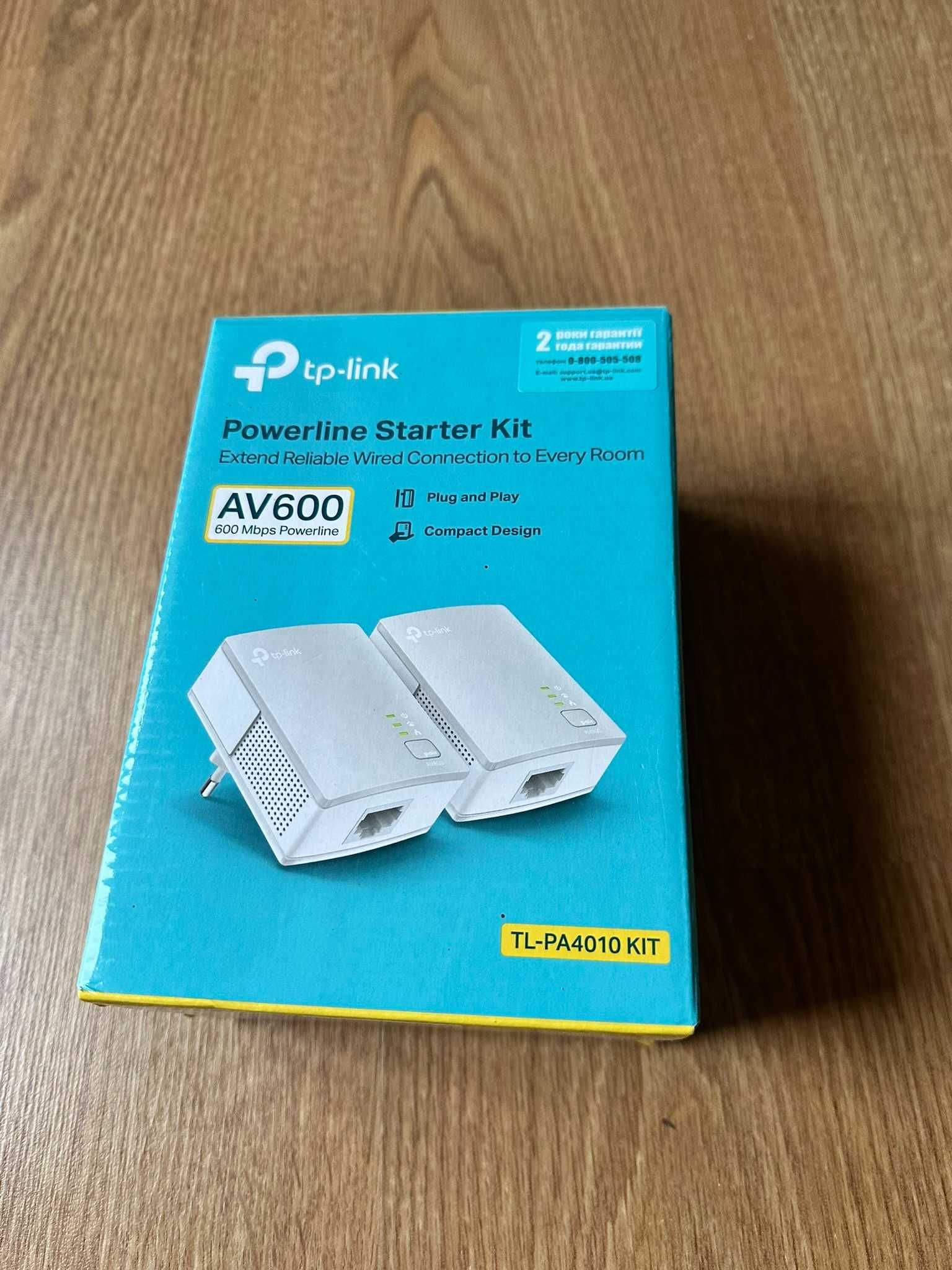 Комплект адаптерів PowerLine TP-LINK TL-PA4010KIT