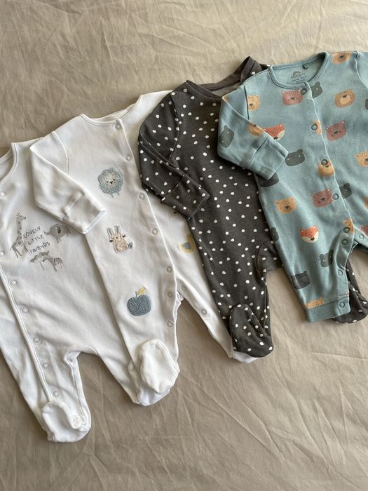 Чоловічки для хлопчика 0-3 місяці, розмір 56-62