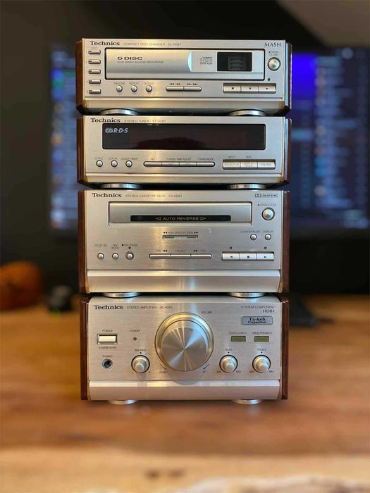 Kompletna Wieża Technics HD81  z systemem głośników SB-HD81