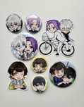 Przypinki i naklejki Blue Lock Reo Nagi Isagi Bachira