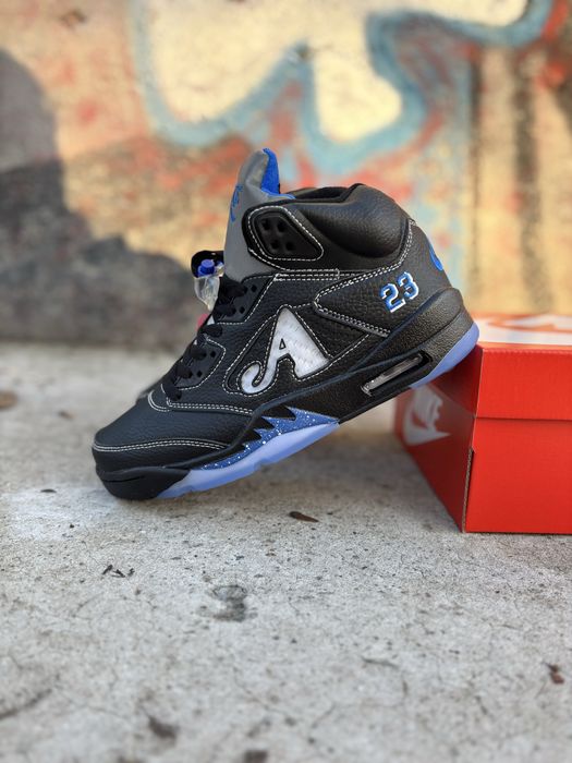 Чоловічі кросівки Nike Air Jordan 5 Retro Awake NY Black
