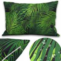 Poduszka wodoodporna Botanic z filtrem Uv 40x60 Dark Palms liście ziel