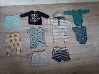 Zestaw ciuszków dla chłopca rozm. 62 Disney Cocodrollo H&M paka