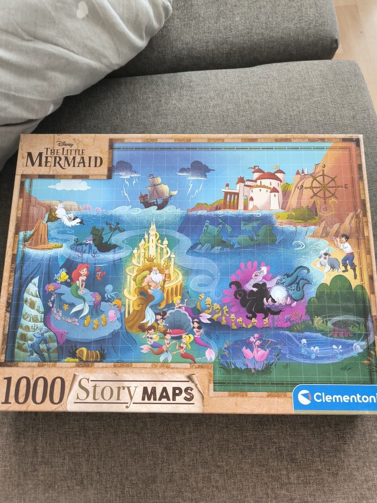 Puzzle Clementoni Story Maps1000