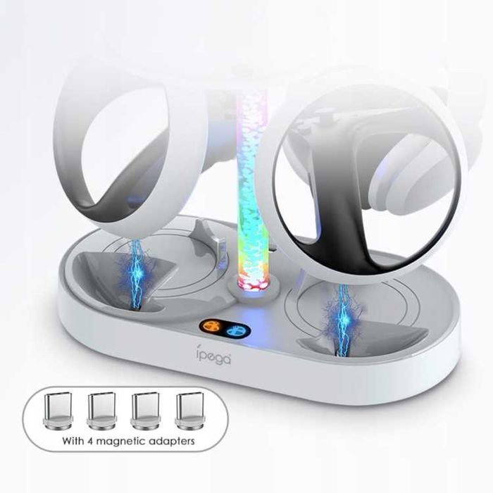 Stacja ładująca iPega P5V001 do Sony PlayStation PSVR2 i VR2 Sense