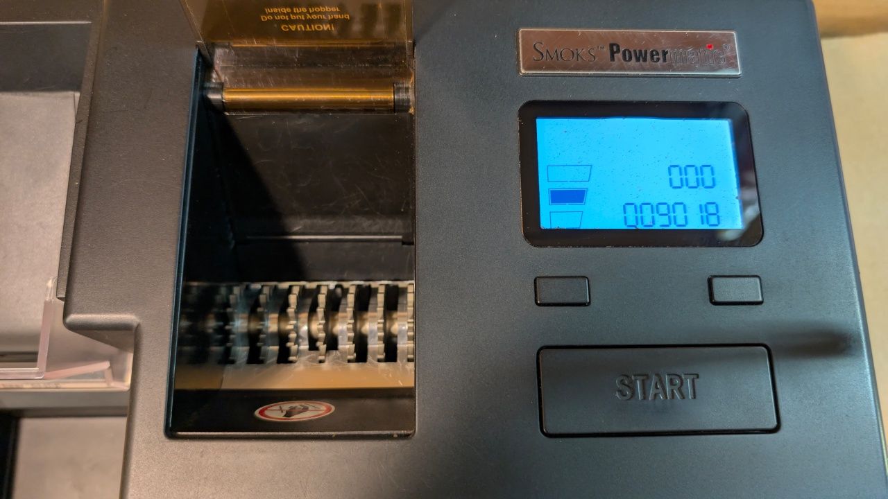 Nabijarka powermatic 5 v do gilz tytoniu papierosów