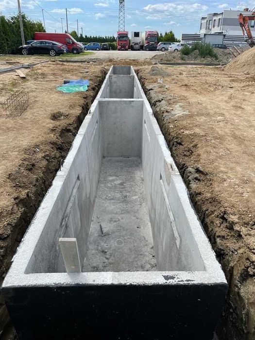 Szambo betonowe 10m3 szamba zbiorniki betonowe na deszczczówkę na wodę