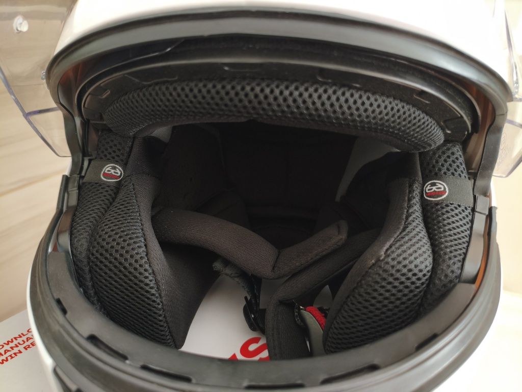 Kask Ls2 FF325 Strobe rozm. S kolor biały