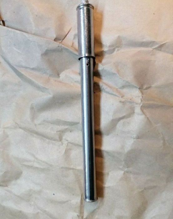 Pompka 32cm romet prl oryginał z epoki motorynka chrom