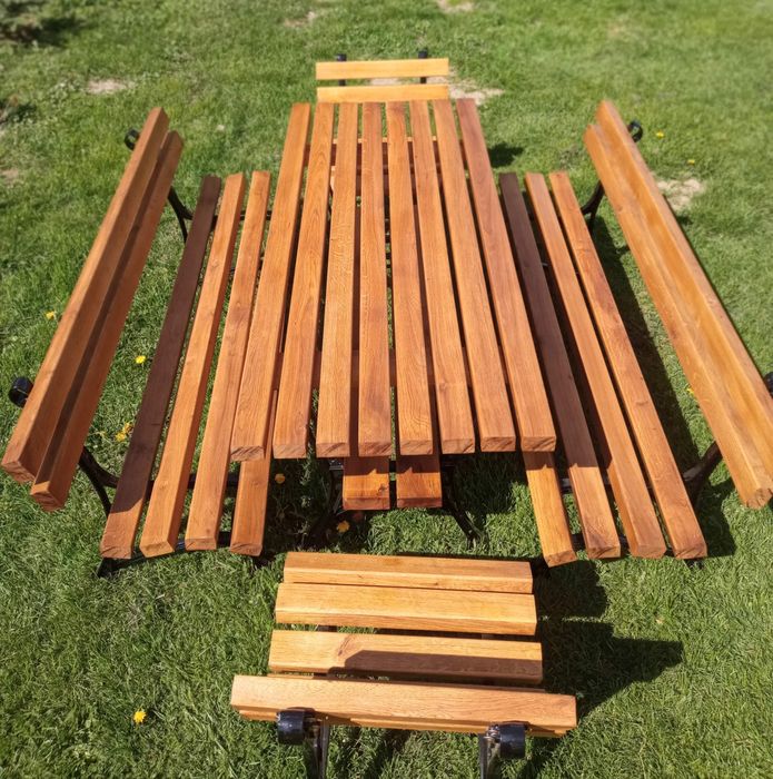 Zestaw królewski mebli ogrodowych