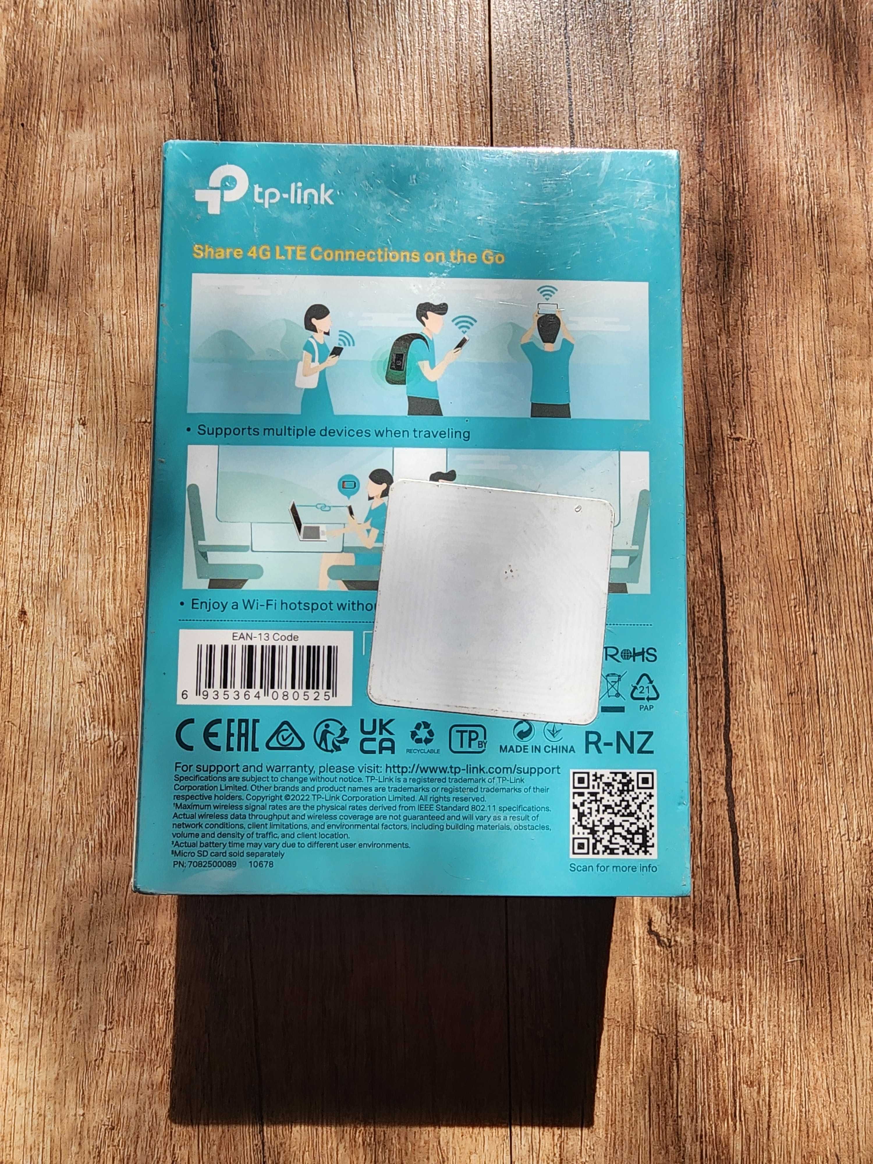 Модем 4G / 3G + Wi-Fi роутер TP-Link M7350