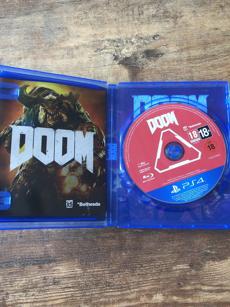 Gra Doom na PS4 Sony PlayStation 4