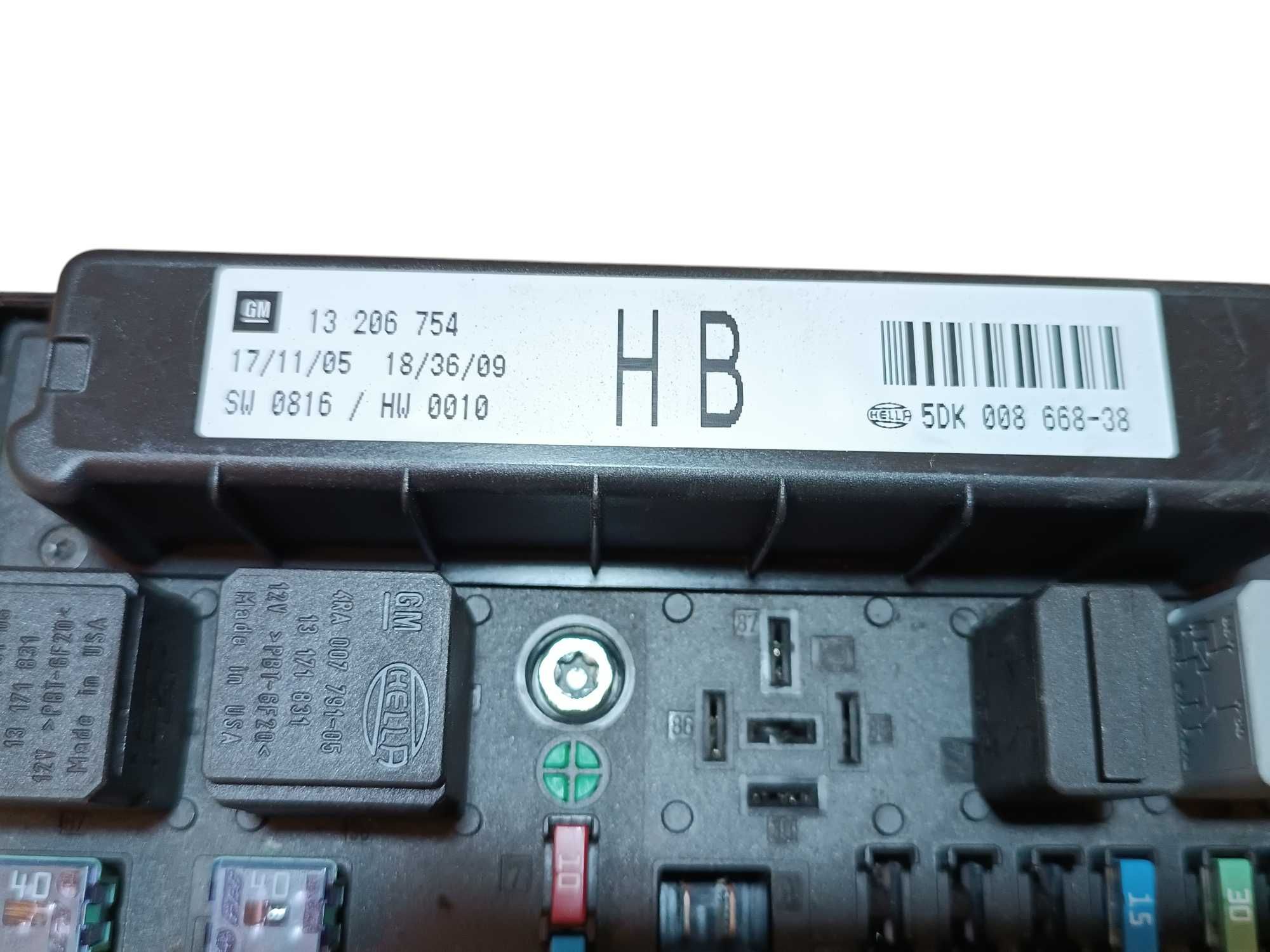 Zestaw Startowy Sterownik Stacyjka Klucz Immobiliser Astra H 1.3 JTD