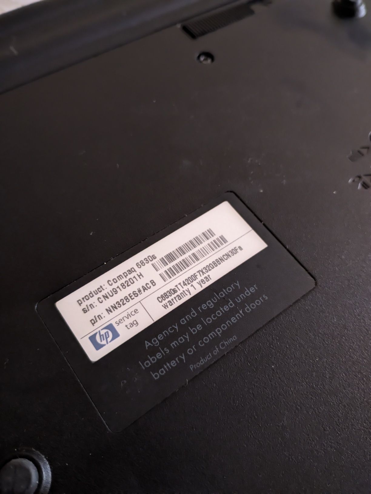 Ноутбук HP 6830S 17"
