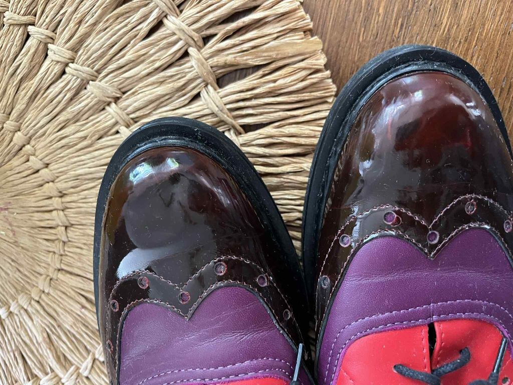 Ręcznie robione buty skórzane HoHo rozm 38